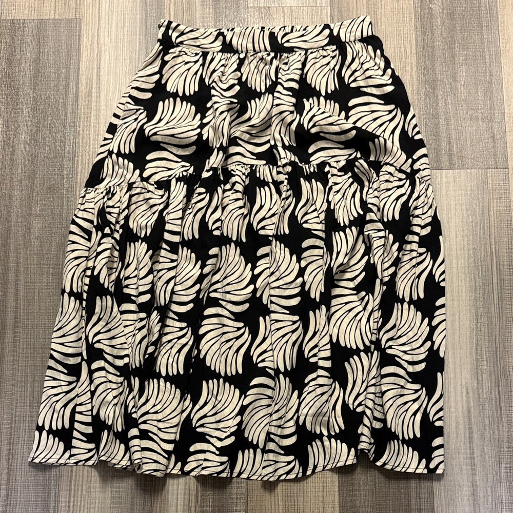 a new day Black and White A-Line Skirt